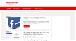 Desktop Screenshot of facebookindir.net